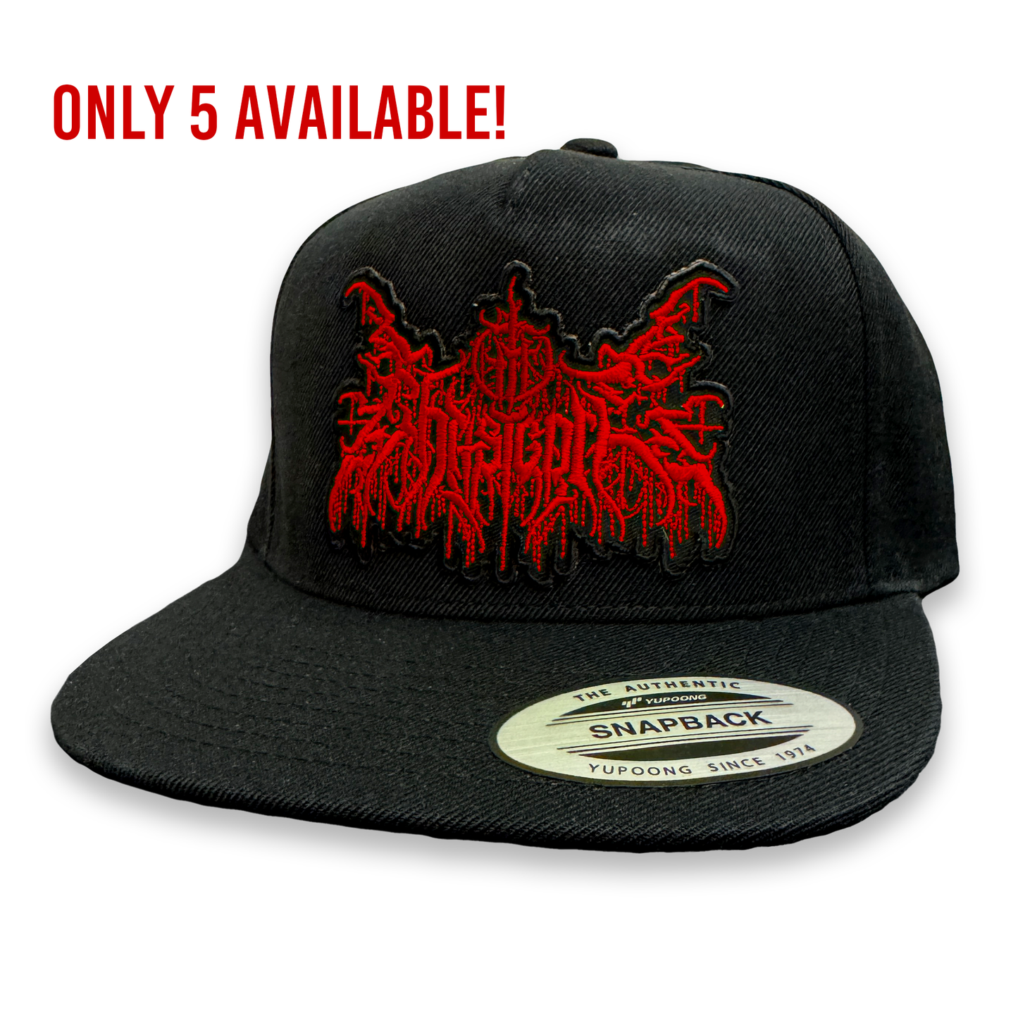 Christcore snapback (red)