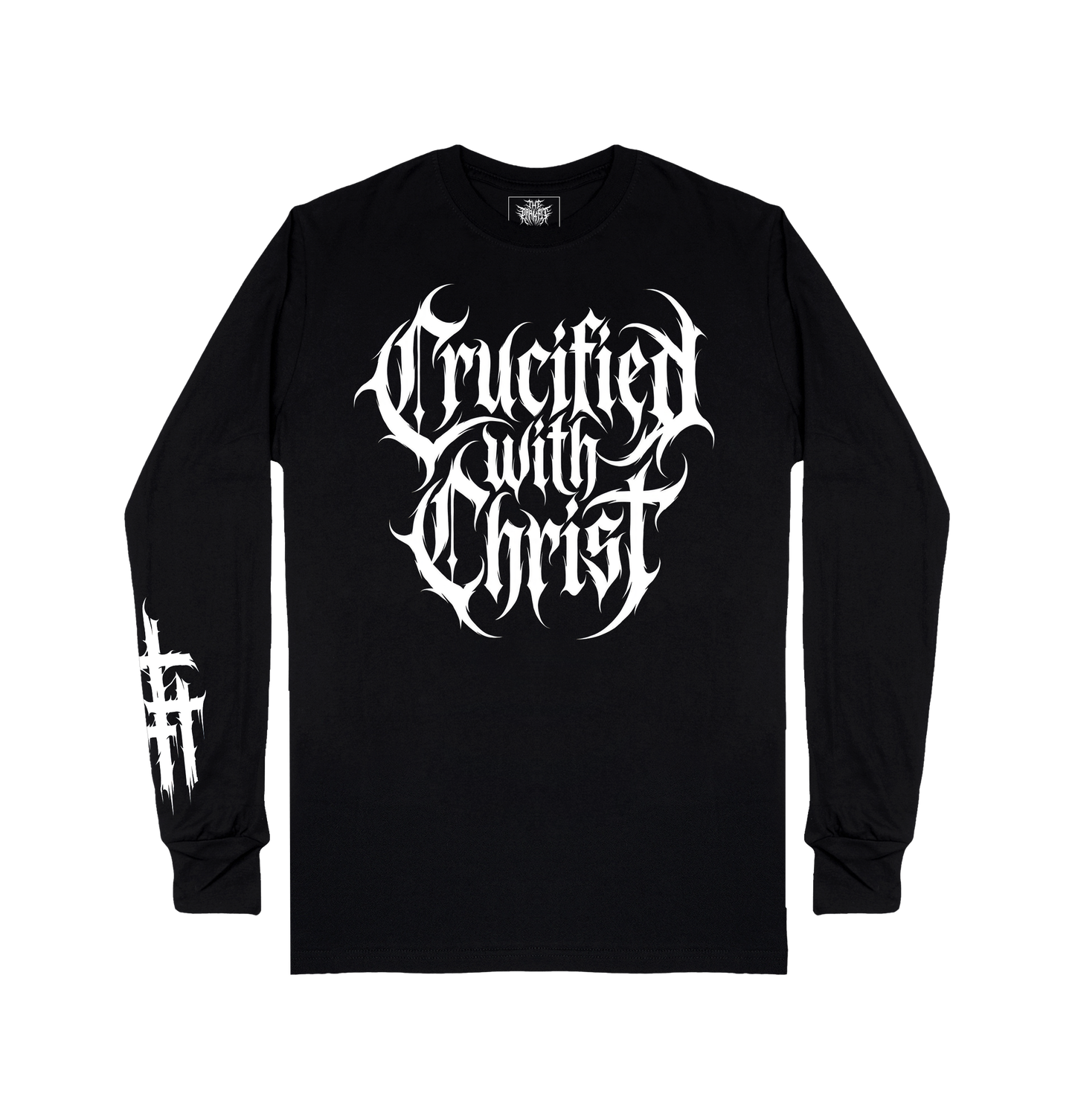 Crucified with Christ design long sleeve
