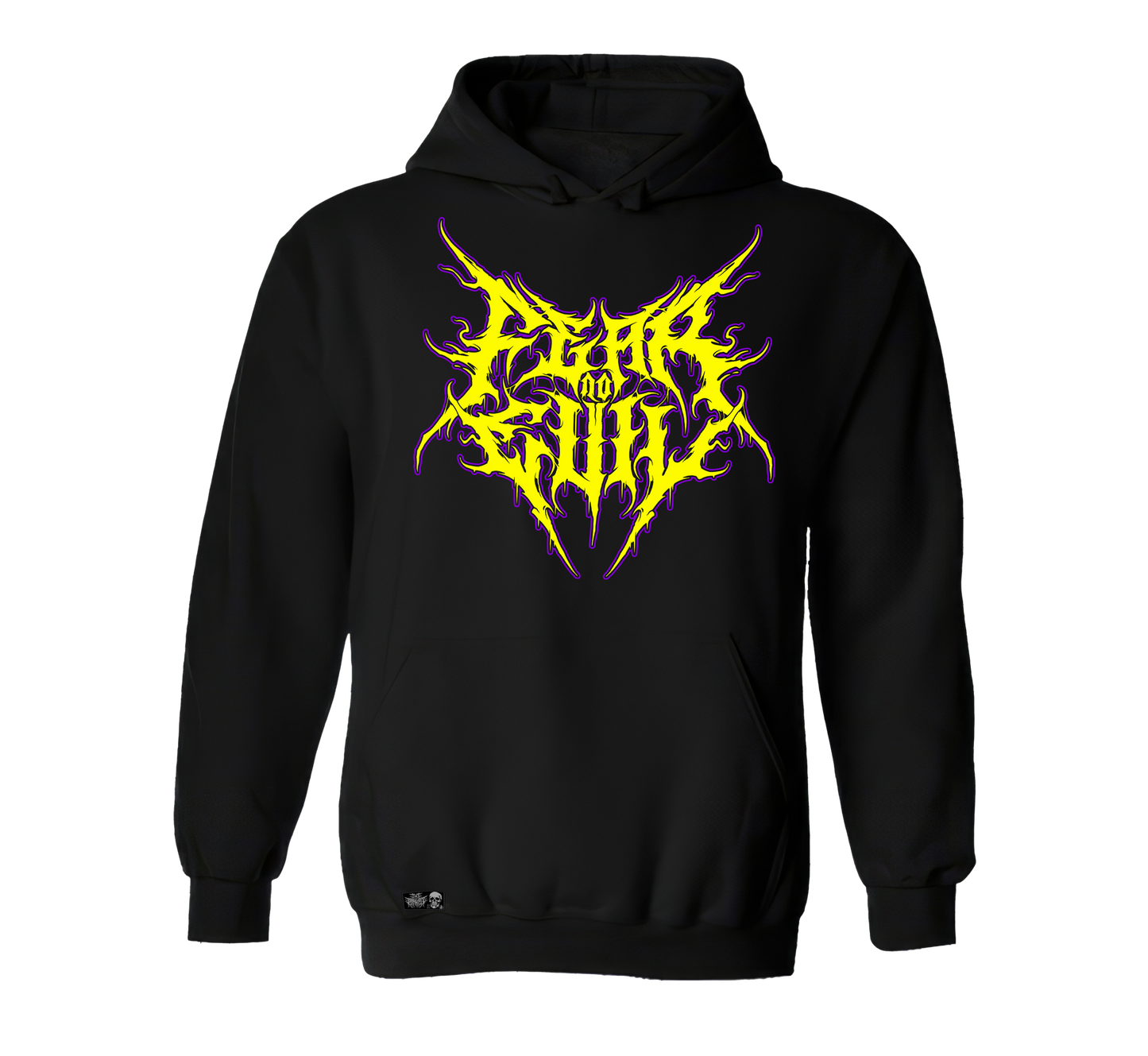 Fear no Evil Color logo design premium pull over hoodie