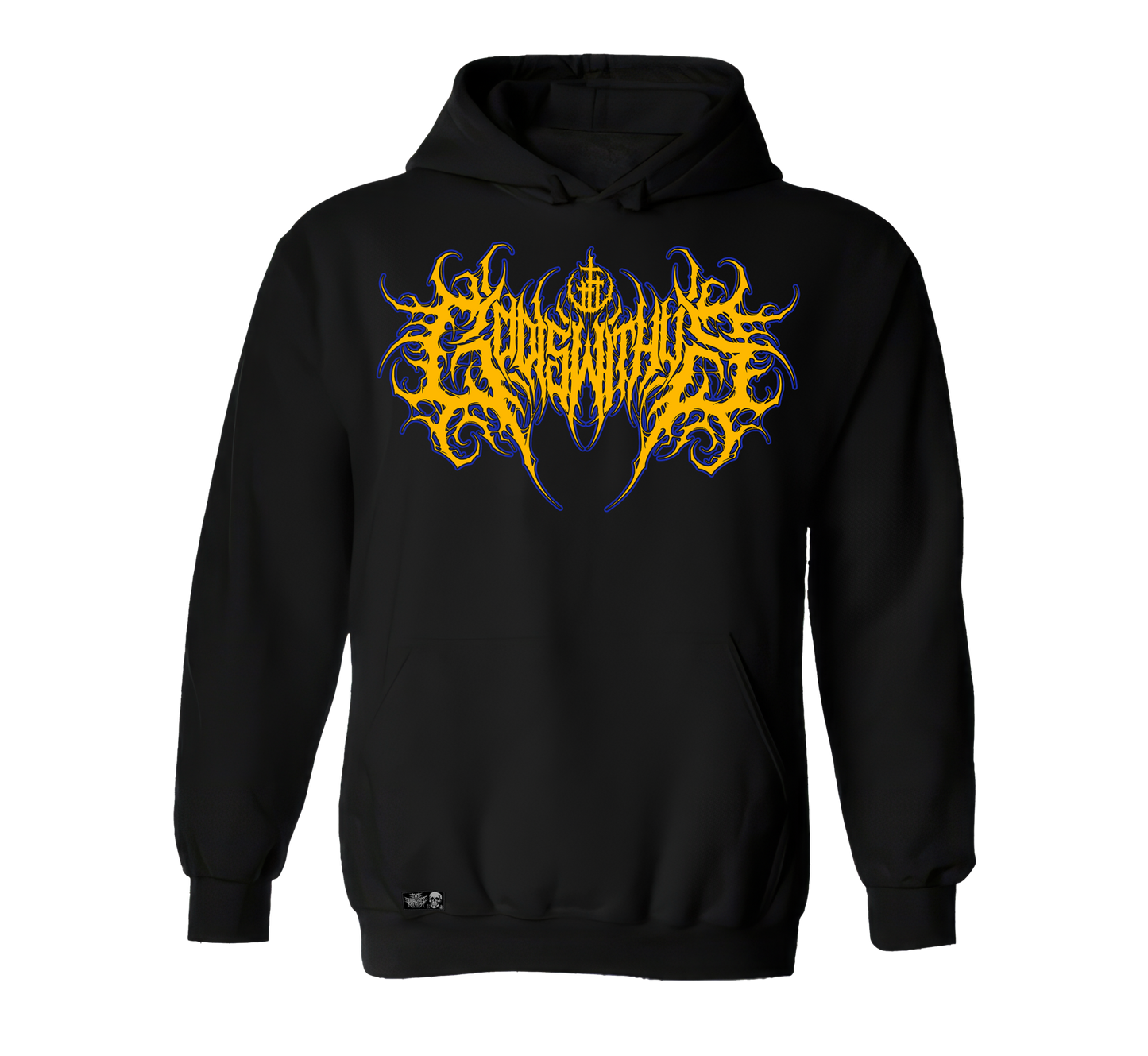 God is with Us Color logo design premium pull over hoodie