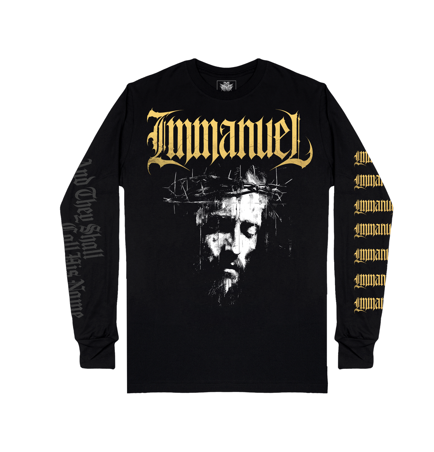 Immanuel And they shall call His Name long sleeve design