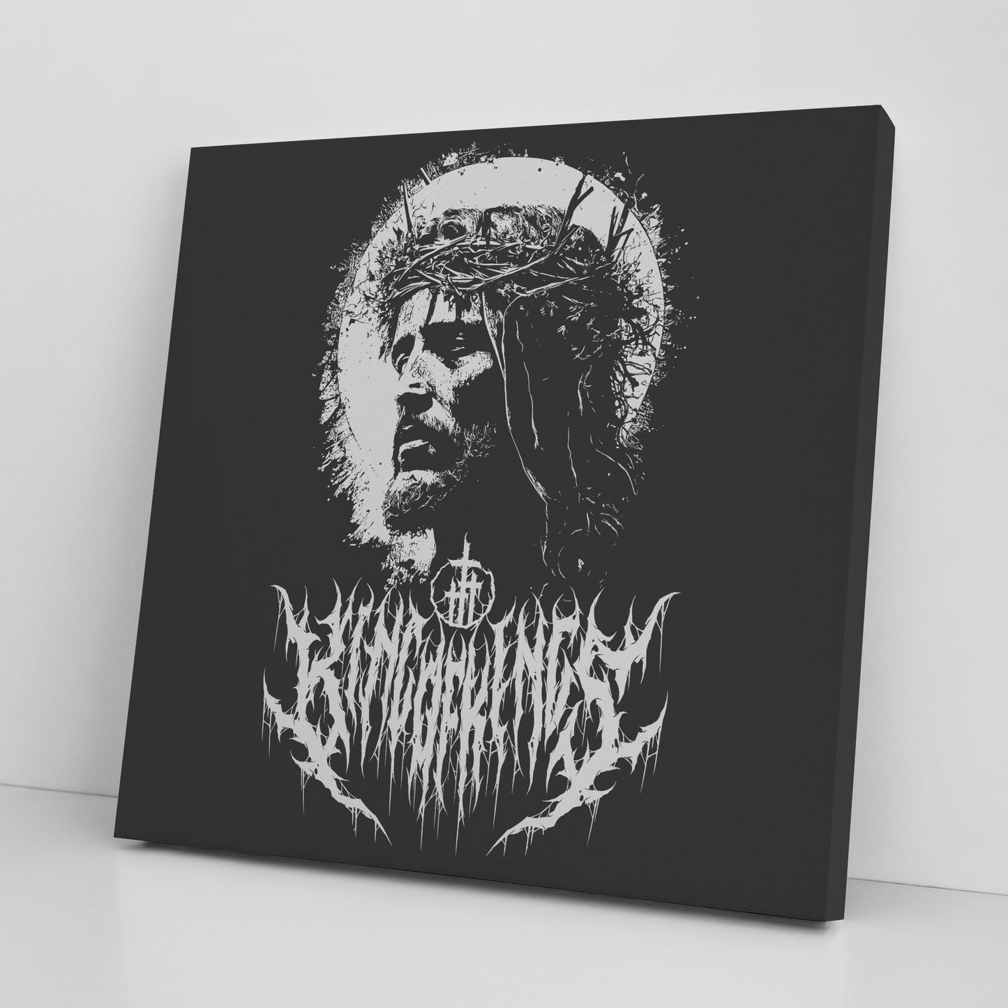 King of Kings Square Canvas Print