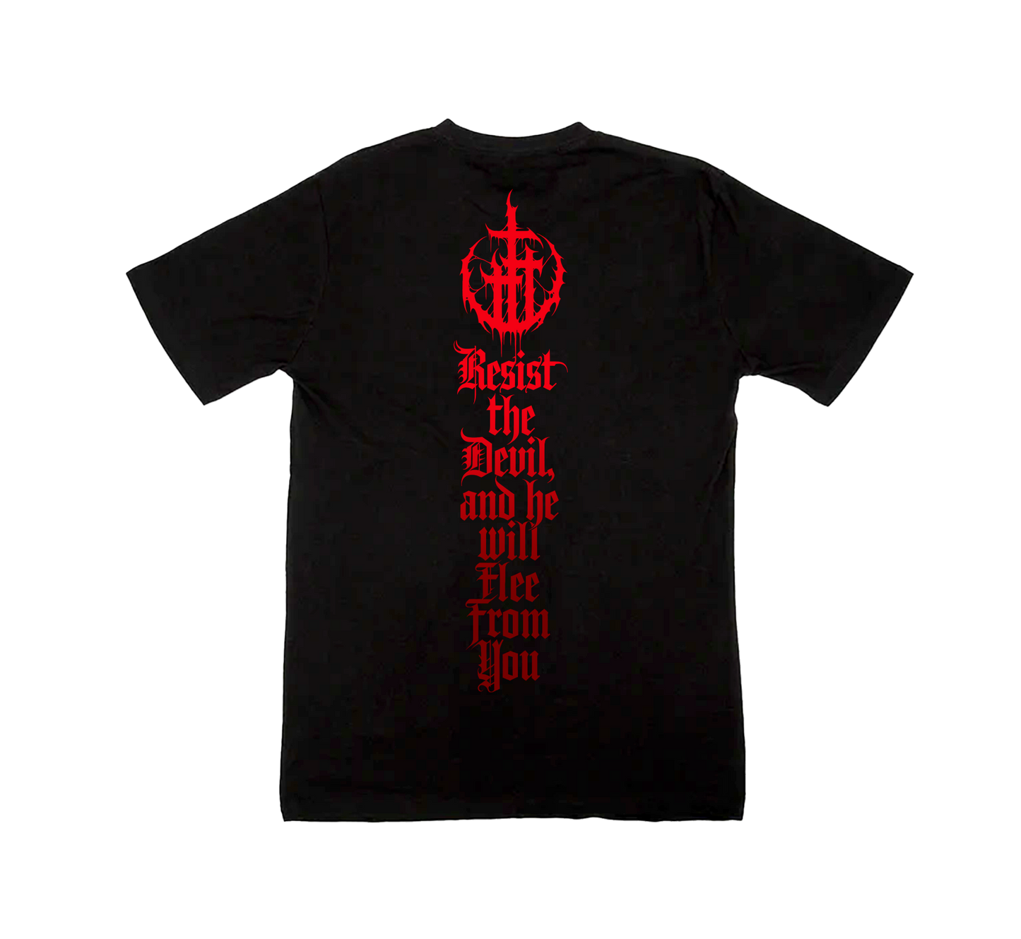 Not today Satan Resist design