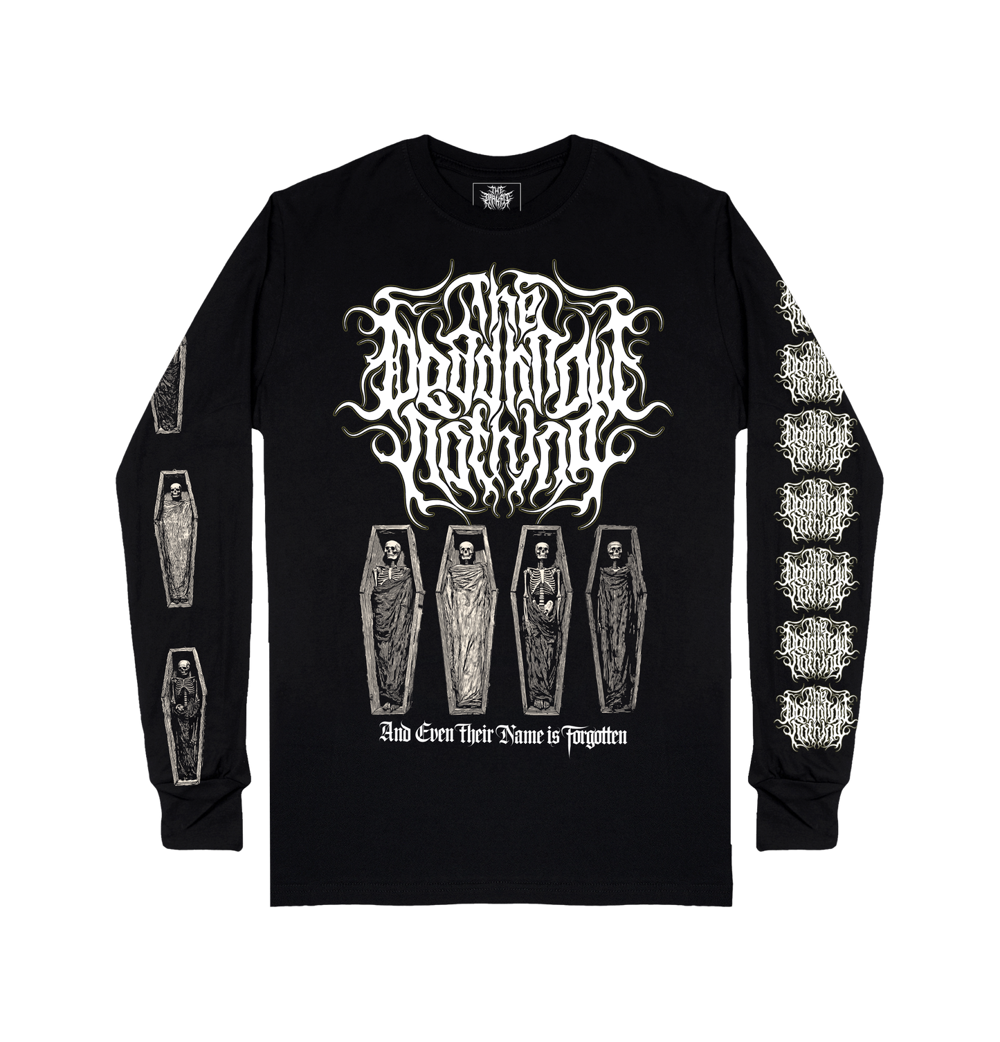 The dead know Nothing "Forgotten" design long sleeve