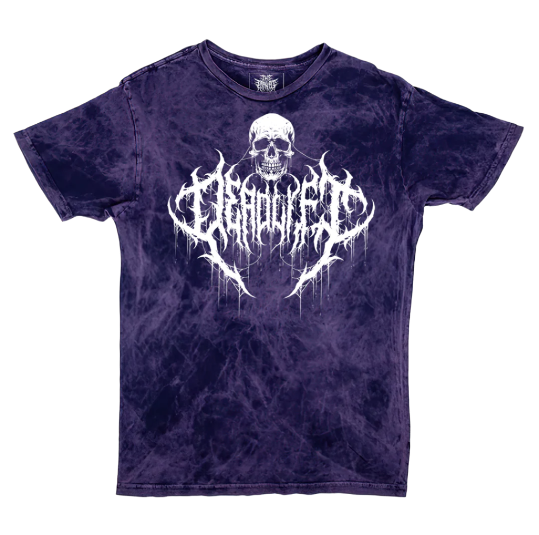 Deadlift Vintage Wash Tee (purple)