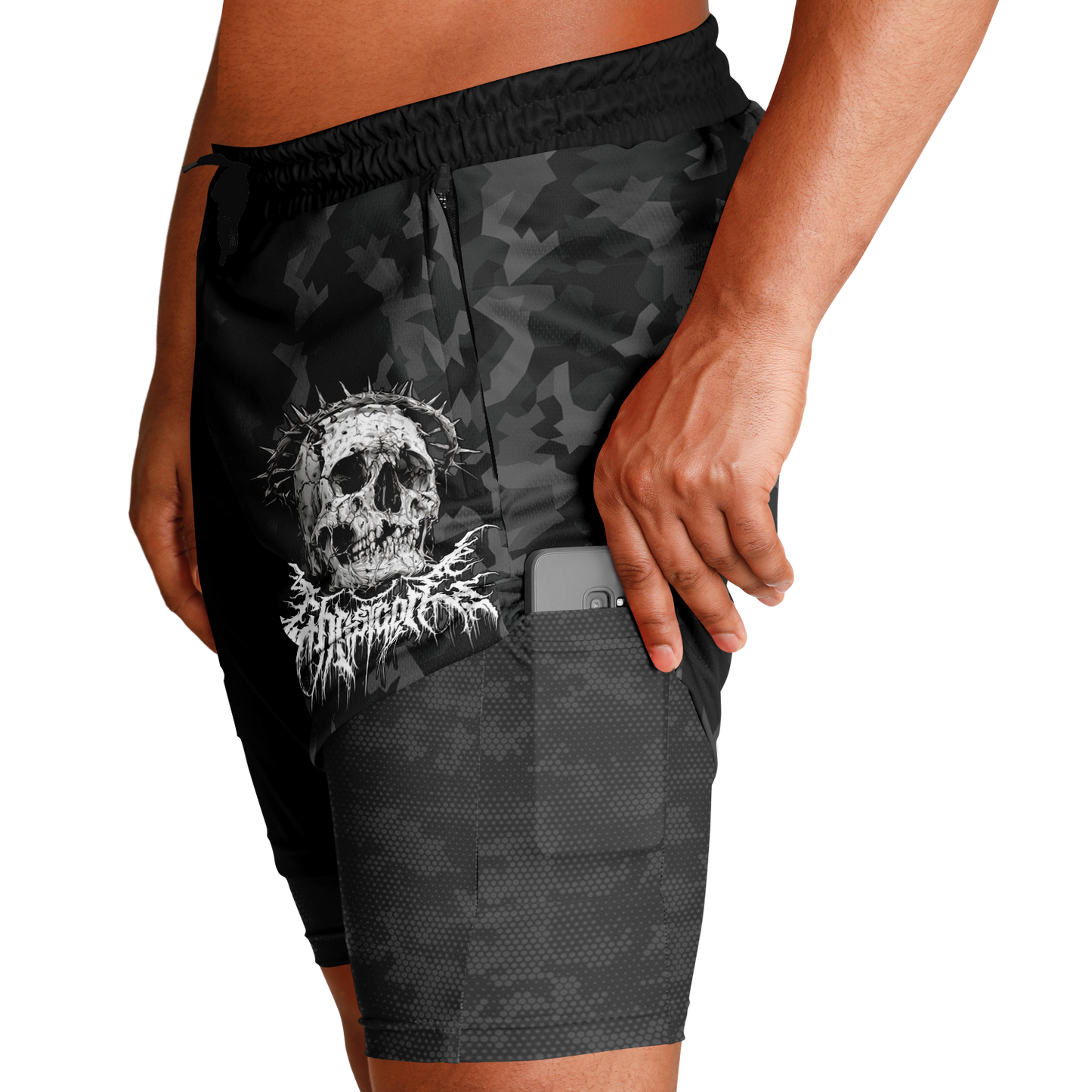 Christcore 2-in-1 Shorts
