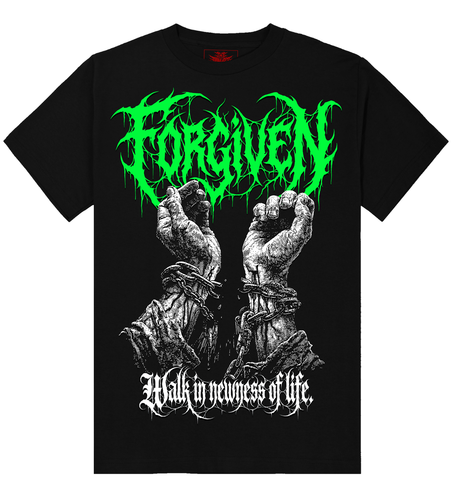 Forgiven Walk in the newness of Life design