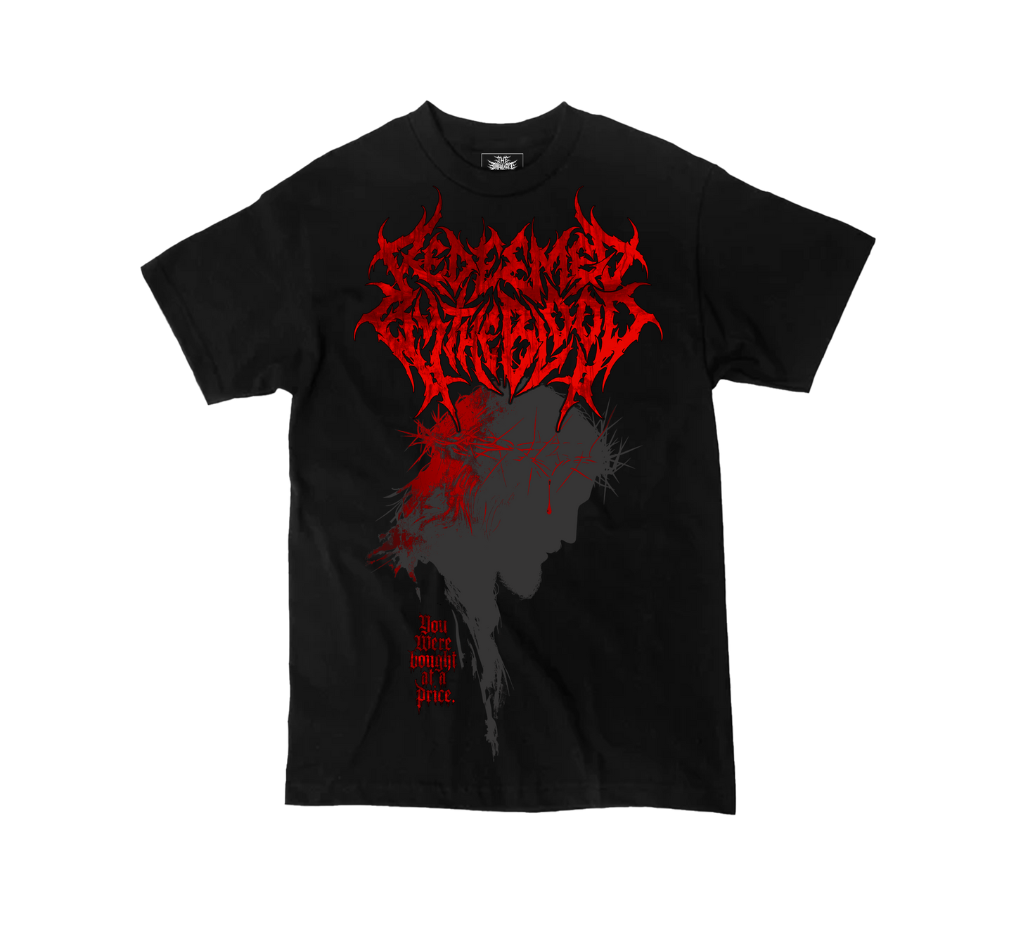 Redeemed by the Blood "You were bought at a price." design