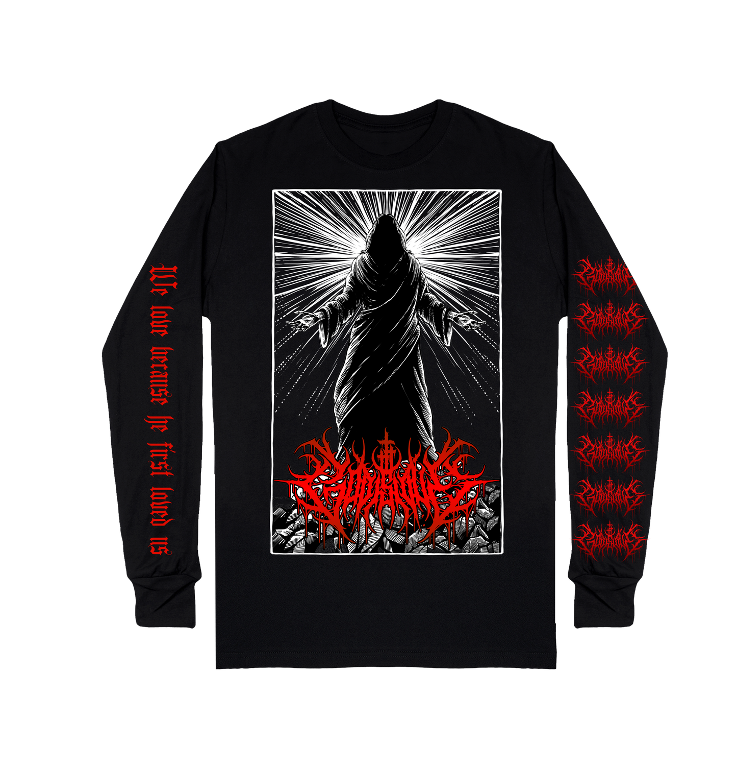 God is Love redeemer Long Sleeve design