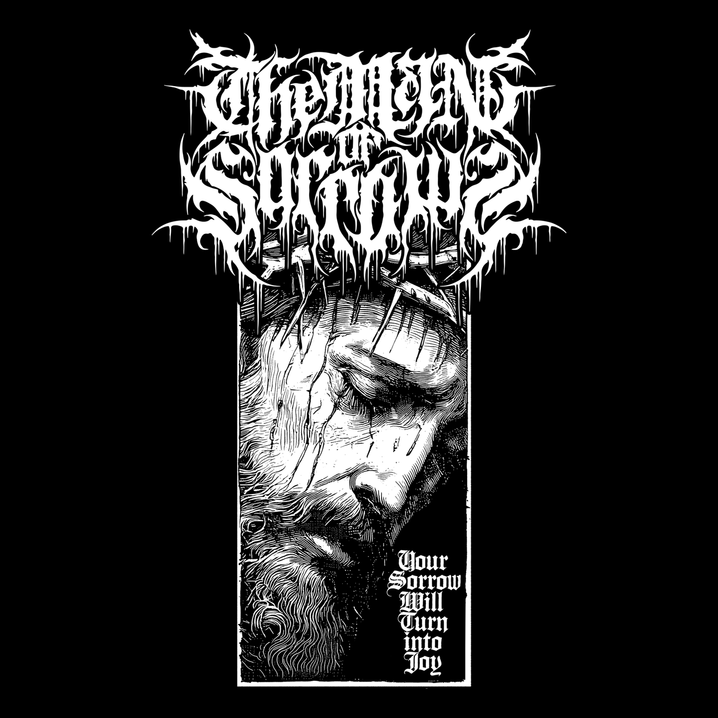 The man of Sorrows DIY Battle Vest Patch