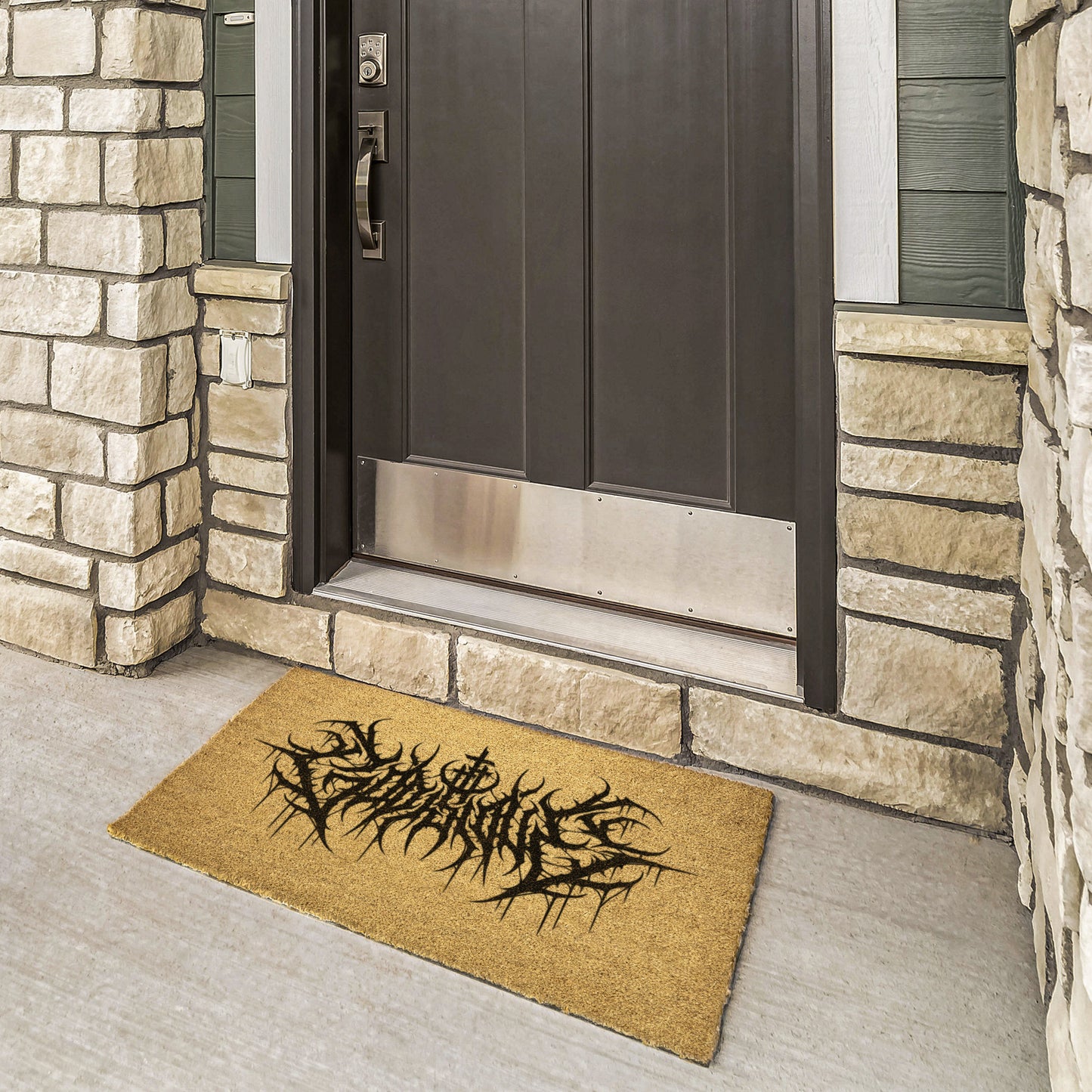 God is Love Outdoor Mat