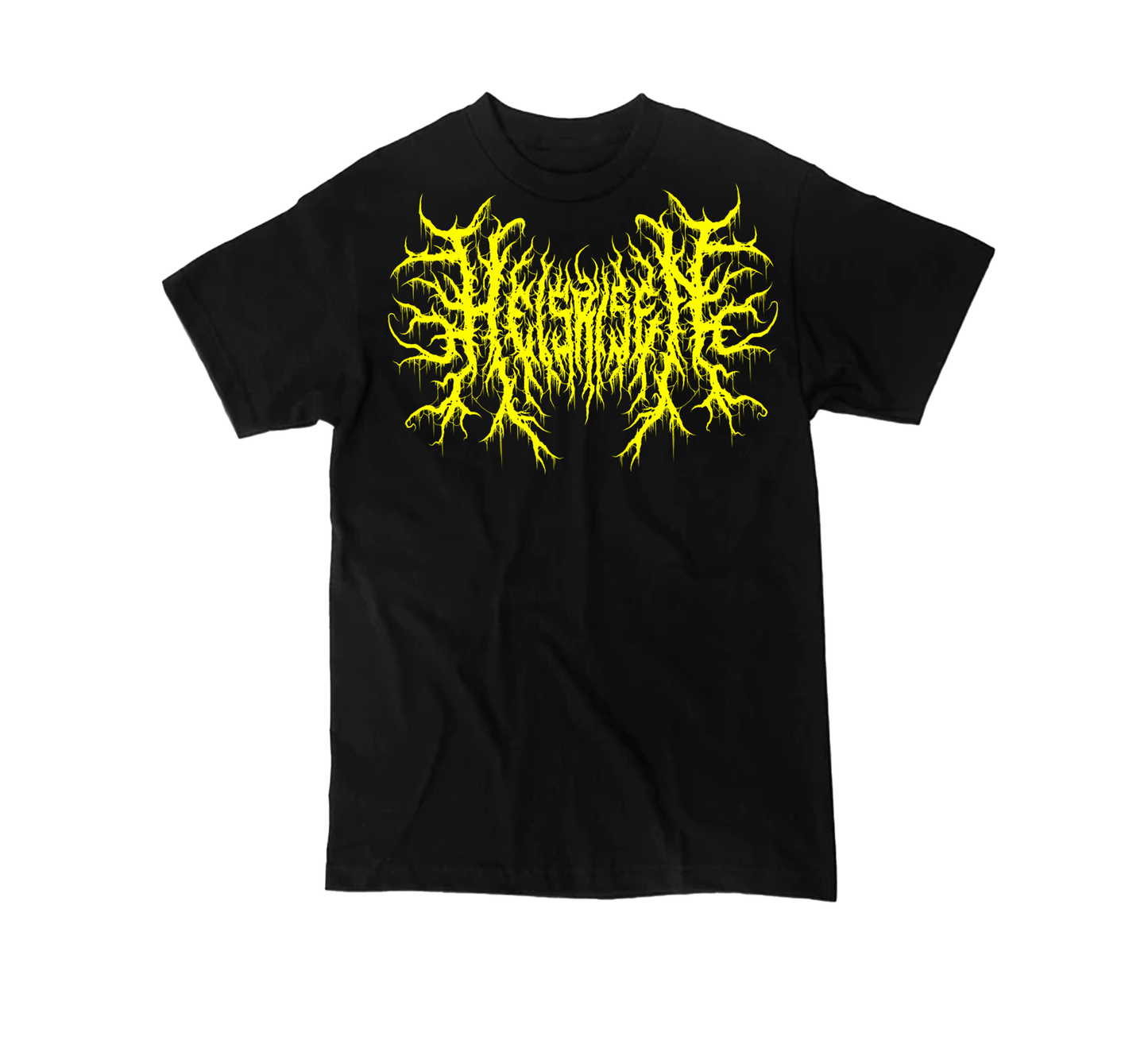 Streetwear Heavyweight Tee Yellow design