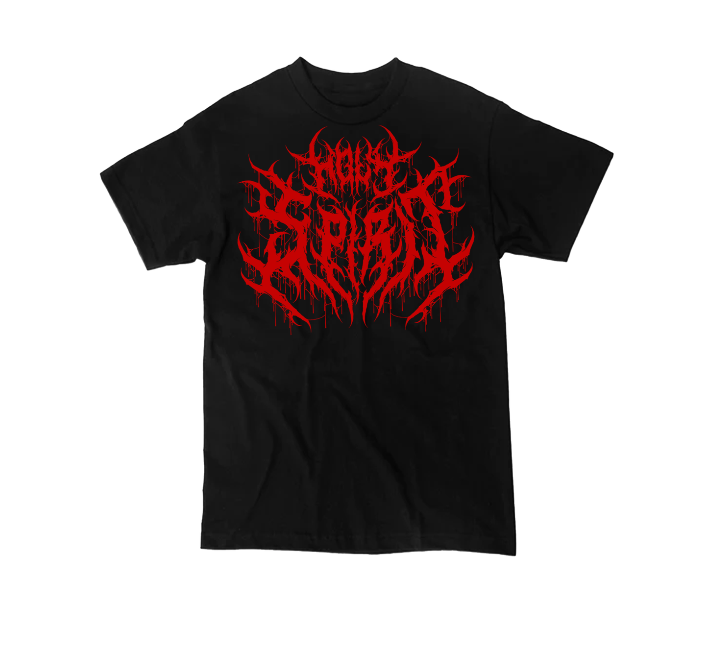 Streetwear Heavyweight Tee Red design