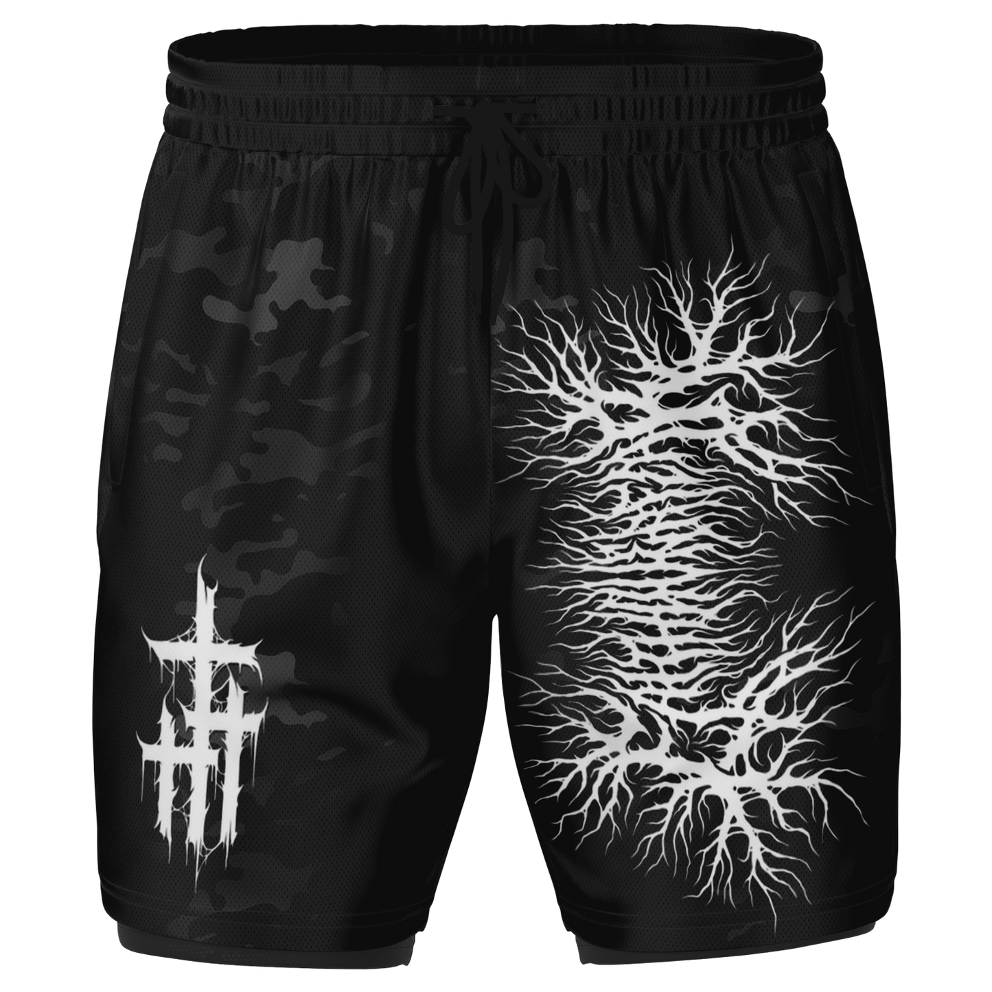 Faith over Fear logo 2-in-1 Shorts