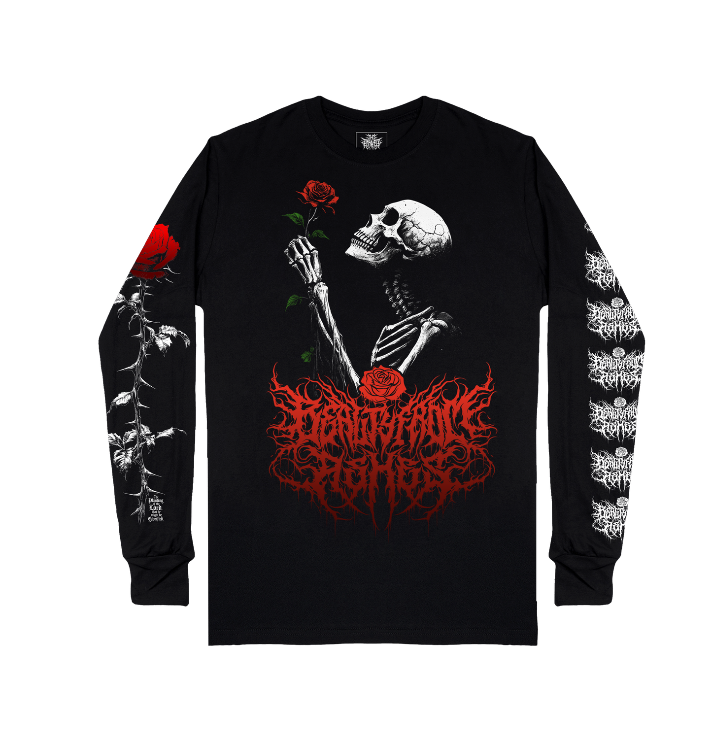 Beauty from Ashes long sleeve design