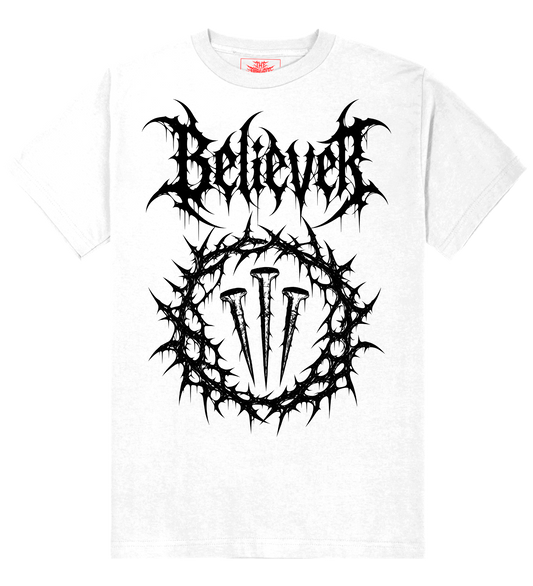 Believer design white