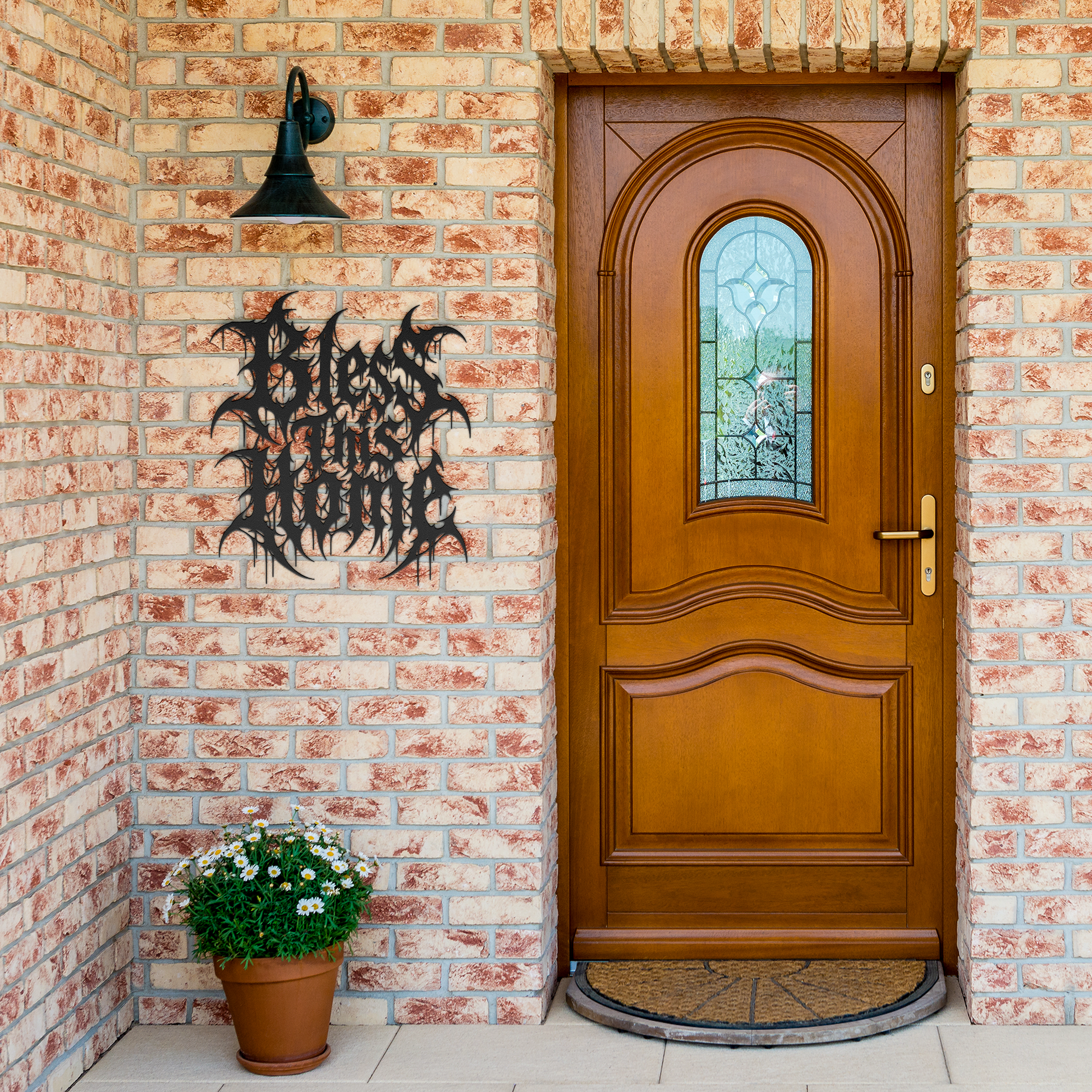 Bless_This_Home_metal_sign_Black_Brick_Entrance_Mockup.png_16049609