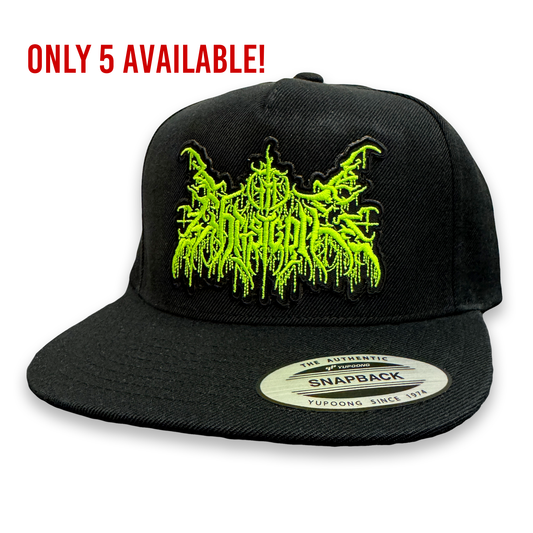 Christcore snapback (neon green)
