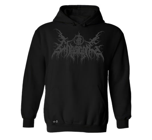 Christcore dark logo design premium pull over hoodie