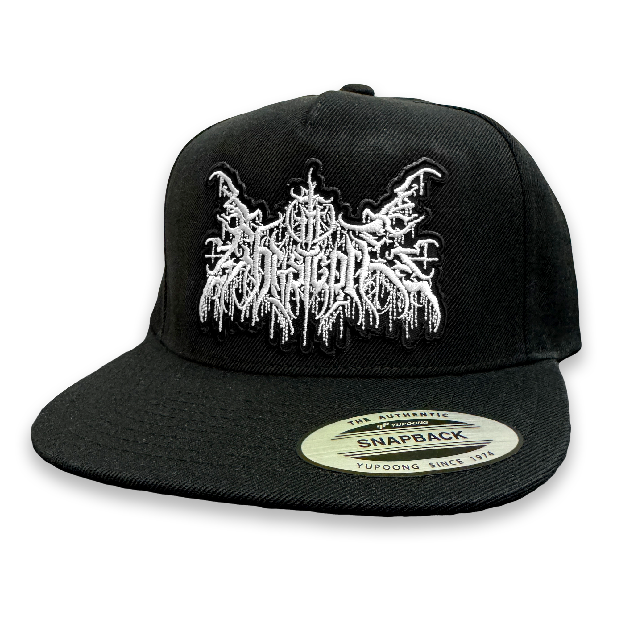 Christcore snapback (white) – The Dark Fit