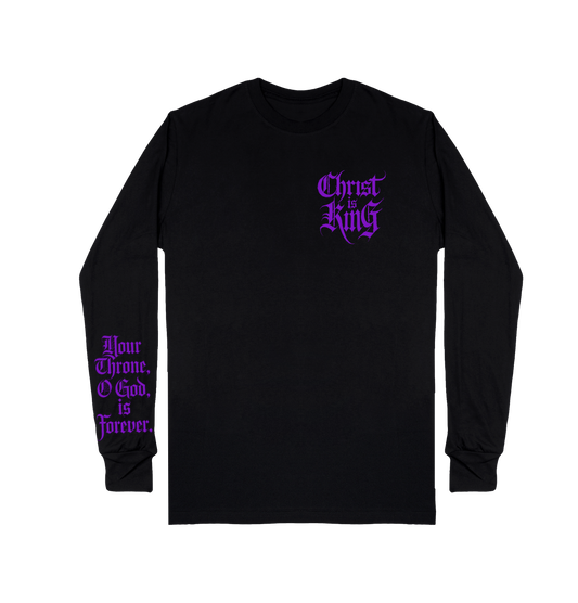 Christ is King "He Reigns" long sleeve design