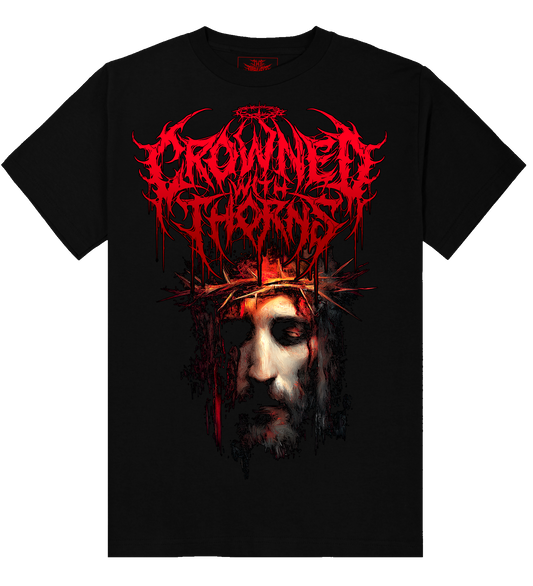 Crowned with Thorns The blood of Redemption design