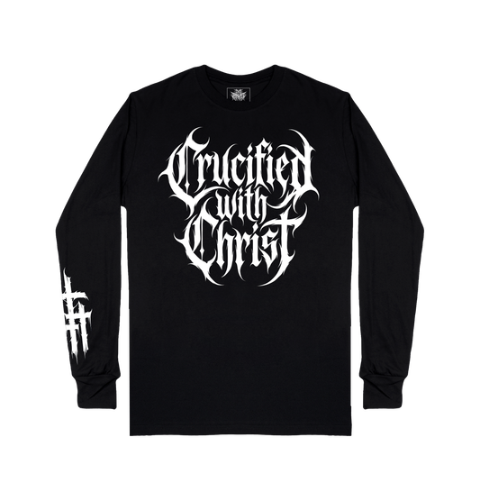 Crucified with Christ design long sleeve