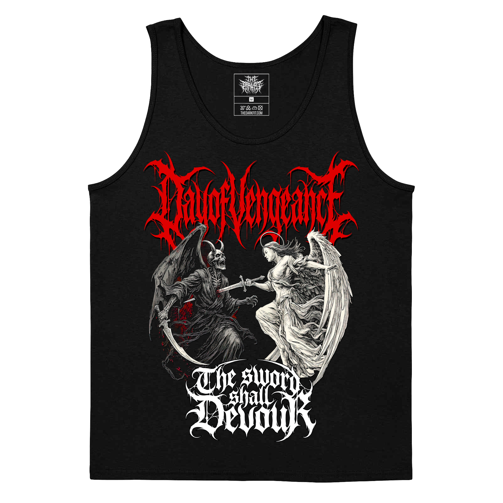 Day of Vengeance Christian metal tank top – The Dark Fit