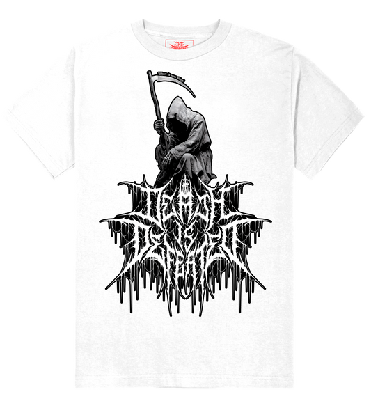 Death is Defeated "Where is your sting?" design White
