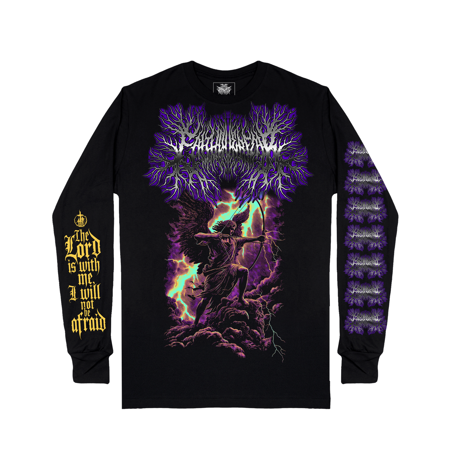 Faith over Fear The lord is with me design long sleeve