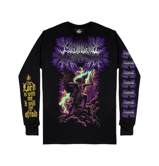 Faith over Fear The lord is with me design long sleeve