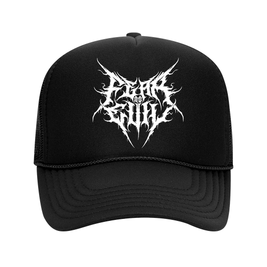 Fear no Evil retro trucker hat