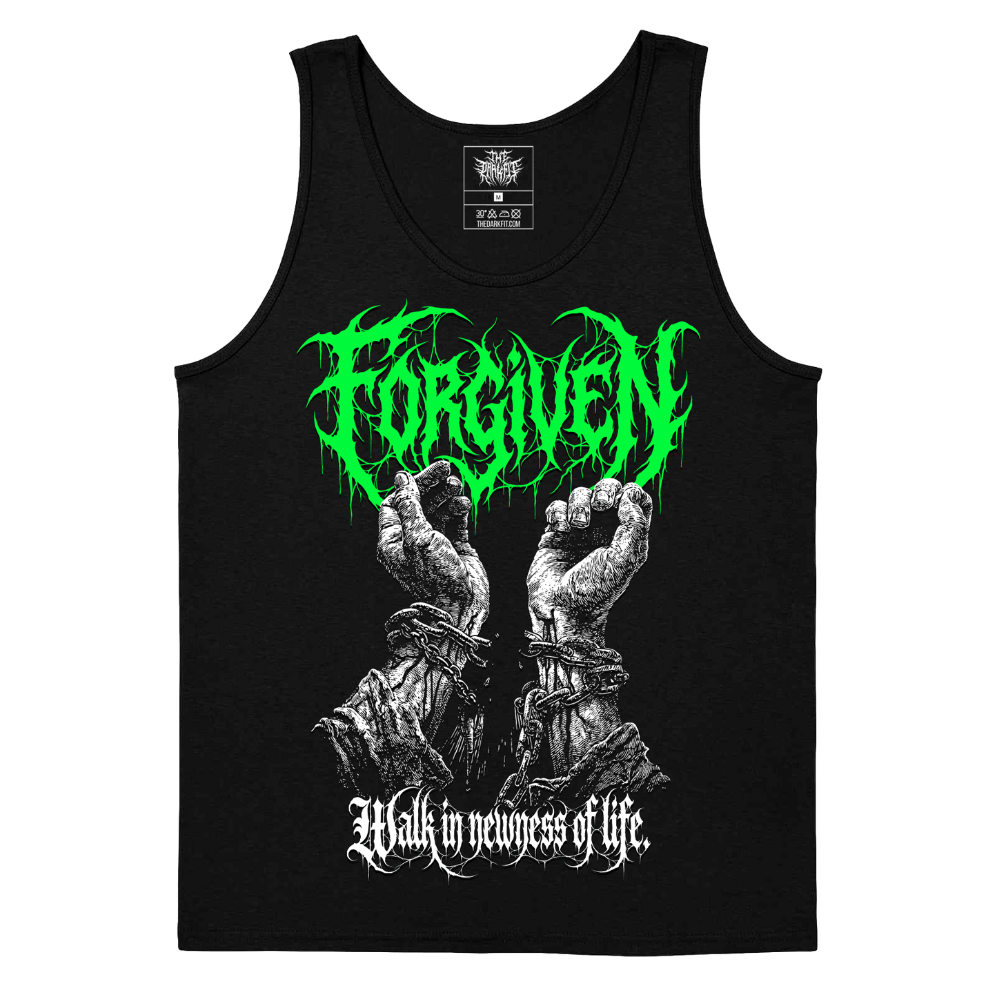 Forgiven Walk in the newness of Life design Tanktop