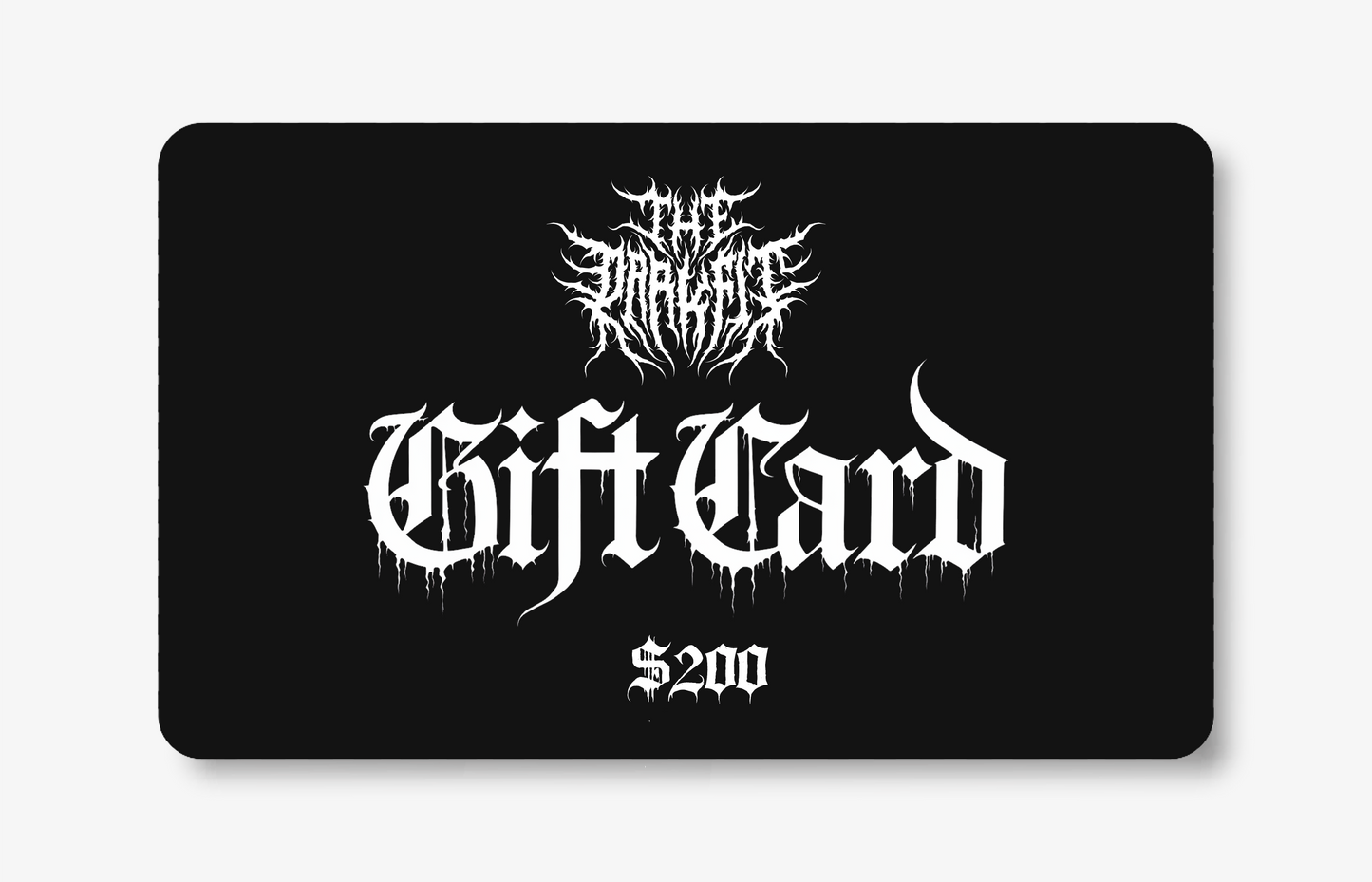 The Dark Fit Digital Giftcard