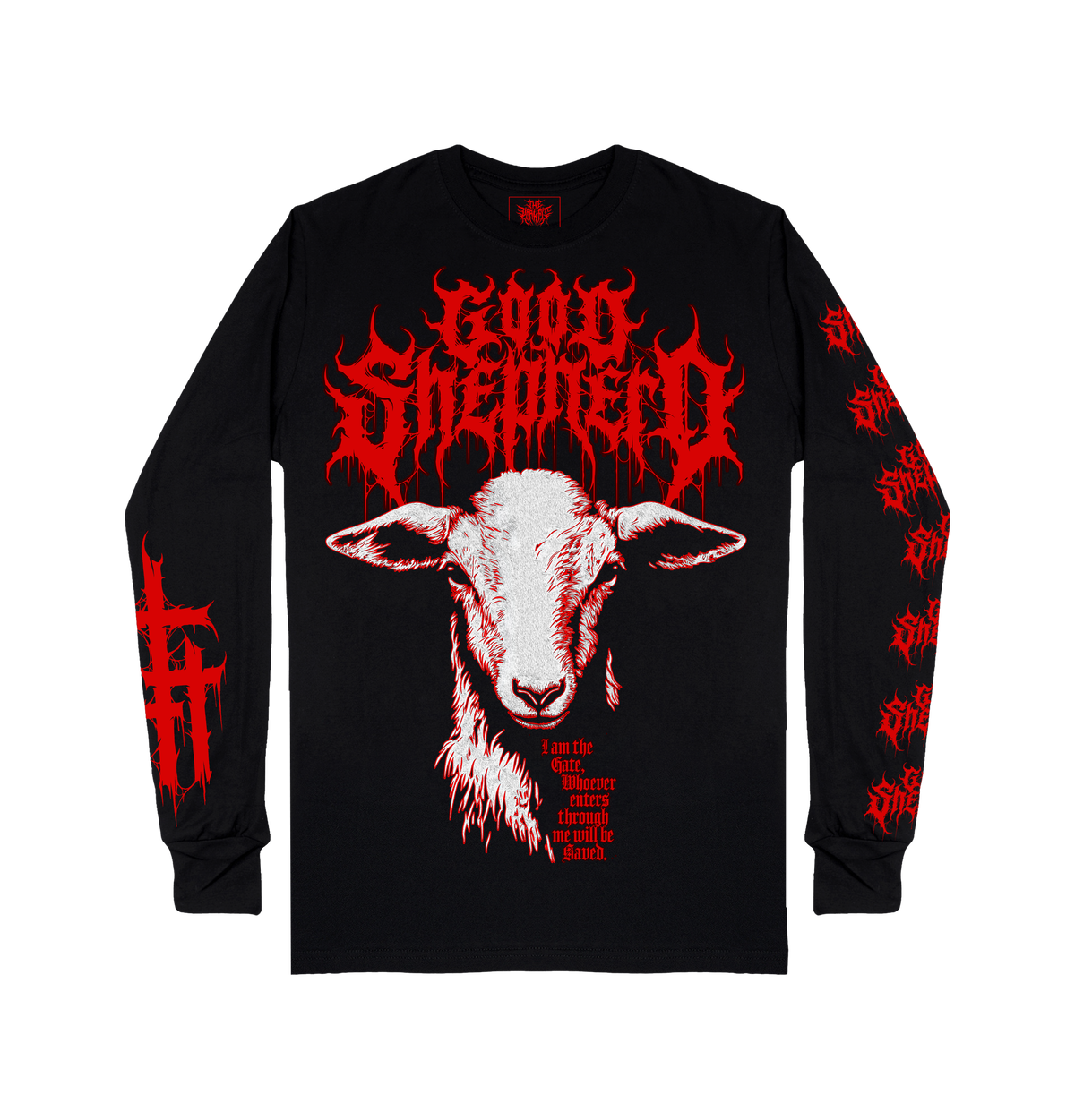 Good Shepherd Long Sleeve Tee – Christian Metal Streetwear