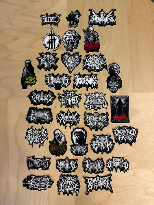 Limited Edition Dark Fit Metal sticker pack