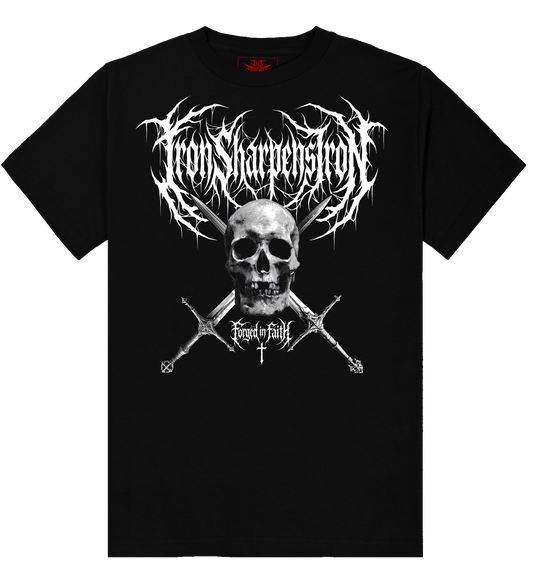 Iron sharpens Iron "Forged in Faith" design