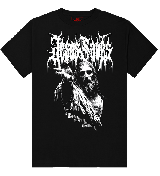 Jesus Saves "I am the way, the truth, the life" design