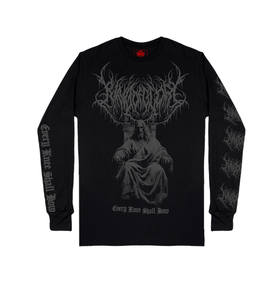 King of Glory Long Sleeve Tee – Christian Metal Streetwear