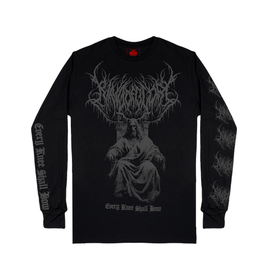 King of Glory Long Sleeve Tee – Christian Metal Streetwear