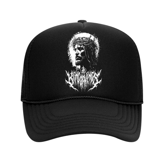 King of Kings Savior retro trucker hat