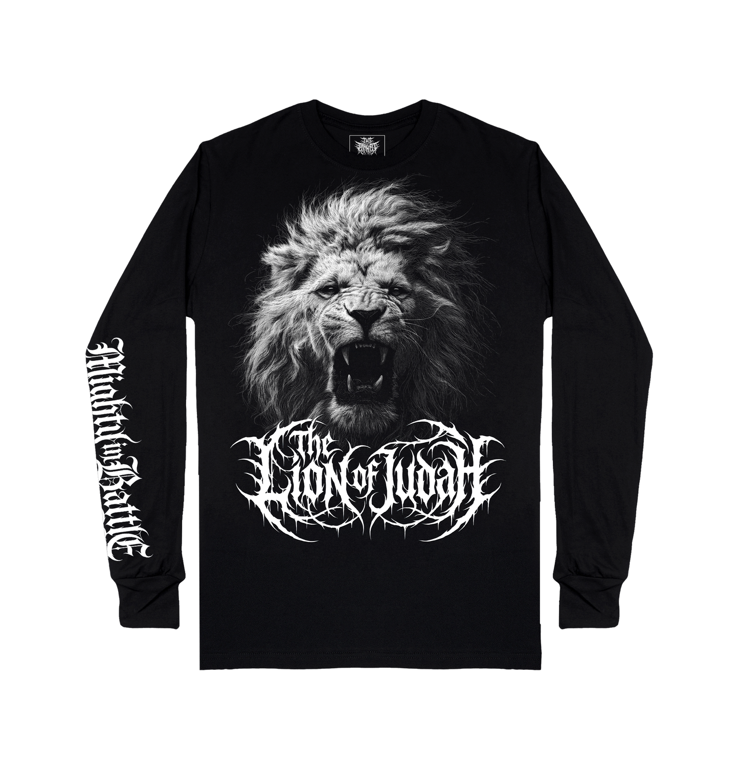 The Lion of Judah mighty for battle design long sleeve