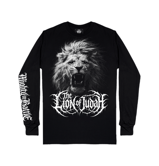 The Lion of Judah mighty for battle design long sleeve