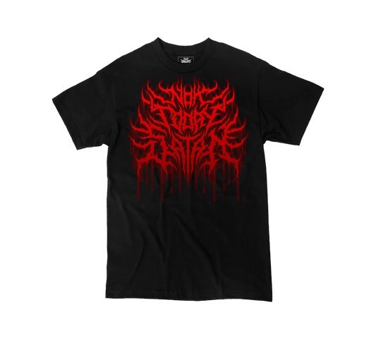 Not today Satan logo design