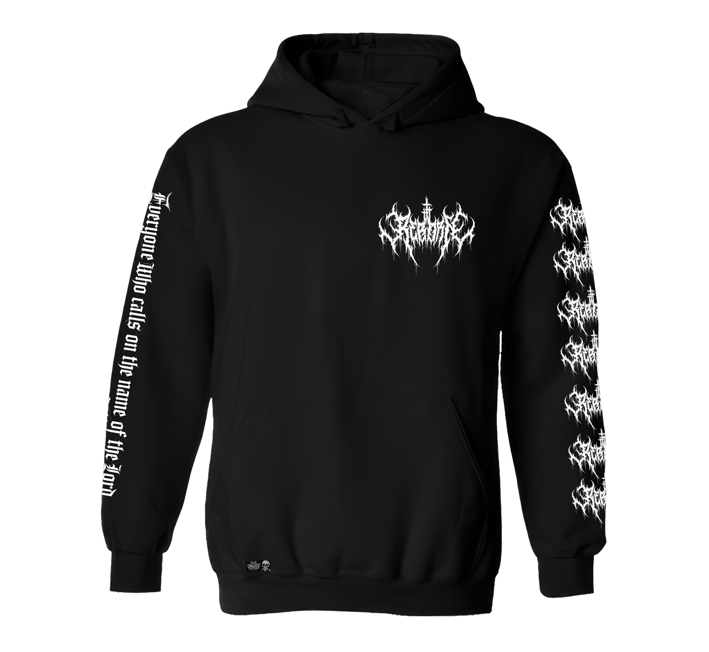Reborn "Living Water" design premium pull over hoodie
