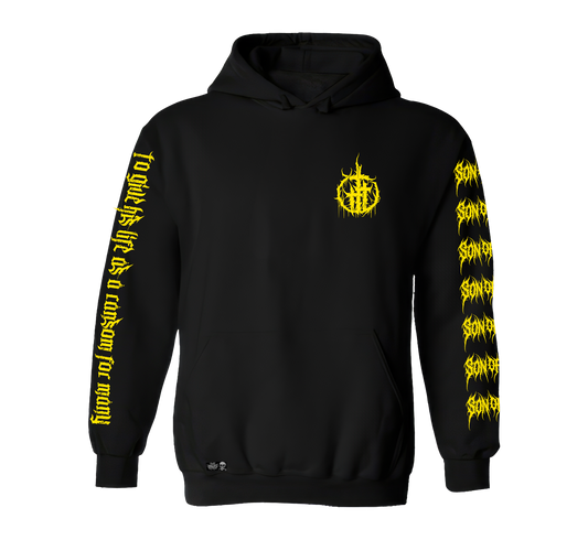 Son of Man "Ransom" design premium pull over hoodie