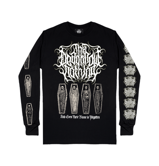 The dead know Nothing "Forgotten" design long sleeve