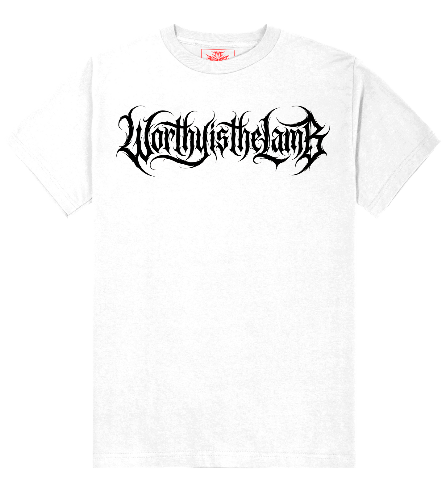 Worthy is the Lamb logo design white