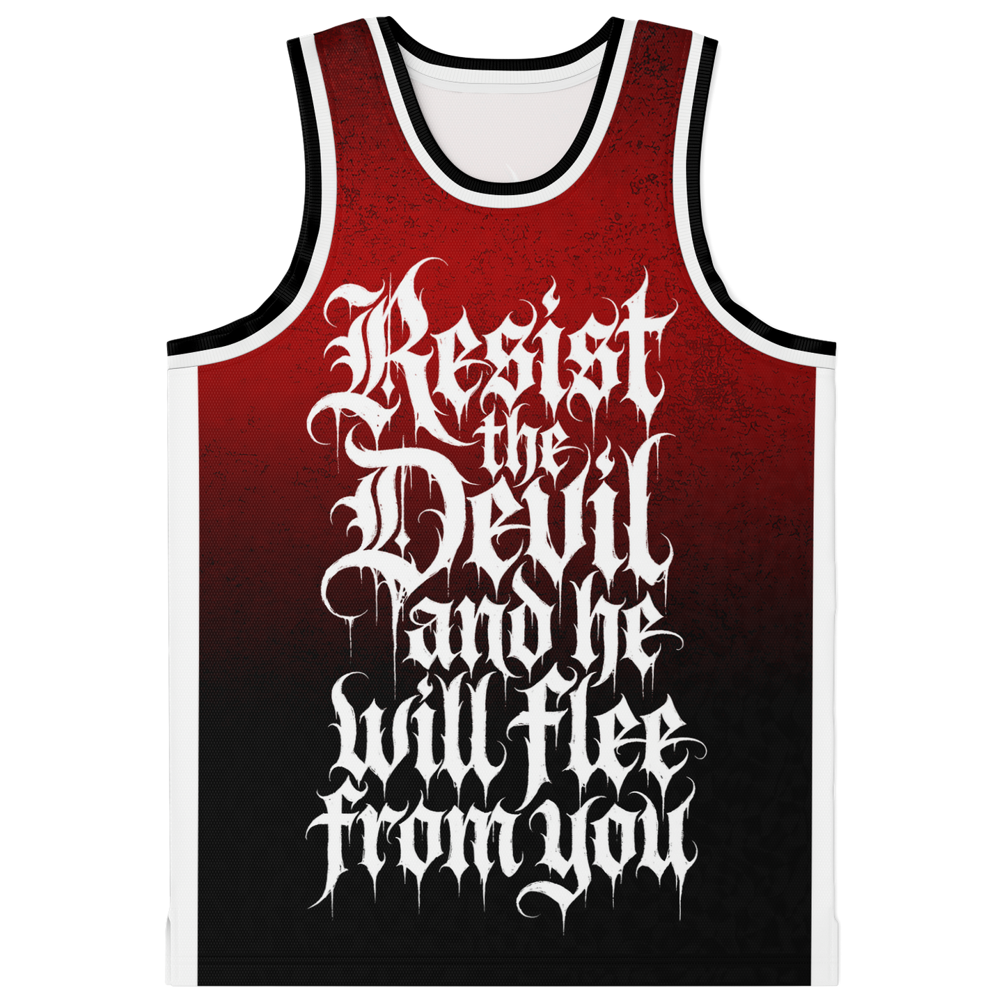 Resist the Devil Basketball Jersey