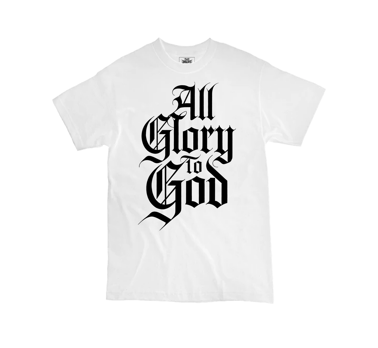 All Glory to God design (white)